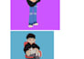 model your 2d character in 3d